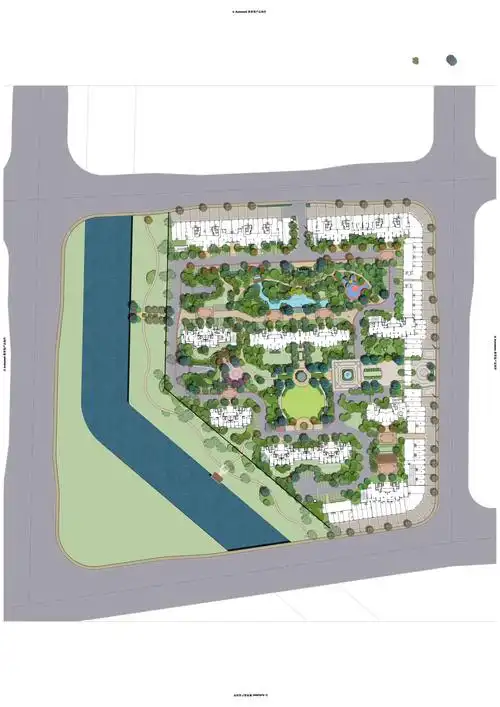 住宅小区景设计-工程设计-乡厘休闲农业规划-猪八戒网