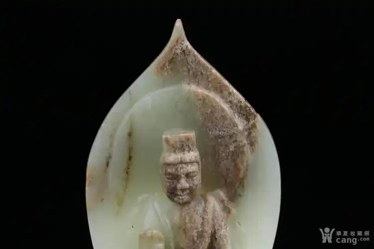 旧藏"北魏"白玉佛像