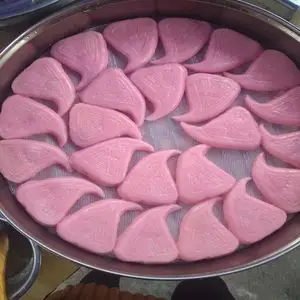 潮汕红桃粿潮汕小吃纯手工红桃粄正宗传统特产揭西美食8个起拍