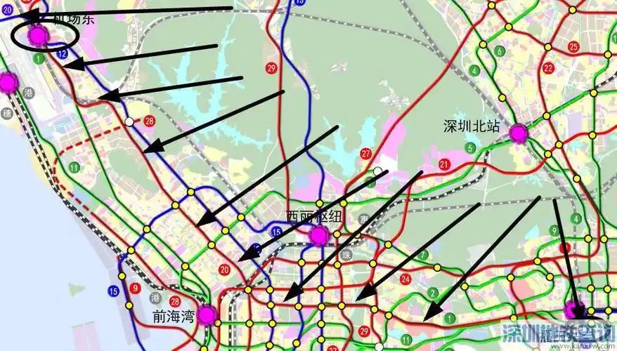 深圳地铁20号线南延线最新规划线路图站点最新进展