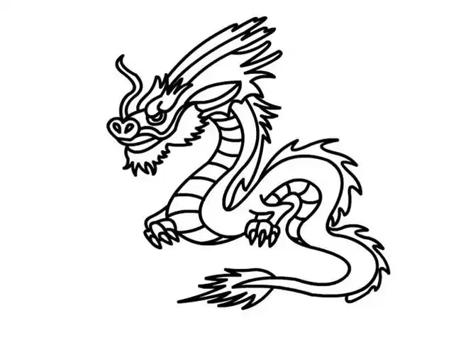 龙怎么画 龙的画法-养娃家