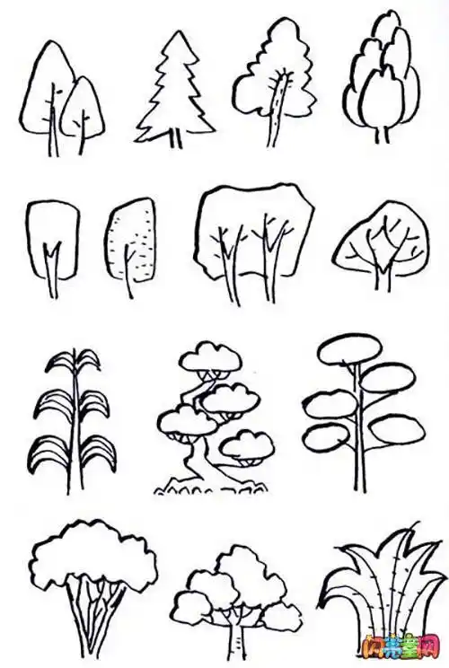 希望能满足您的需求,查找更多树木简笔画,树木简笔画图片大全内容