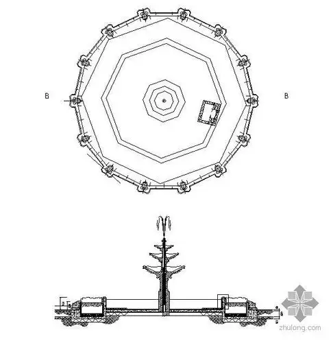 [分享]喷泉的施工图资料下载