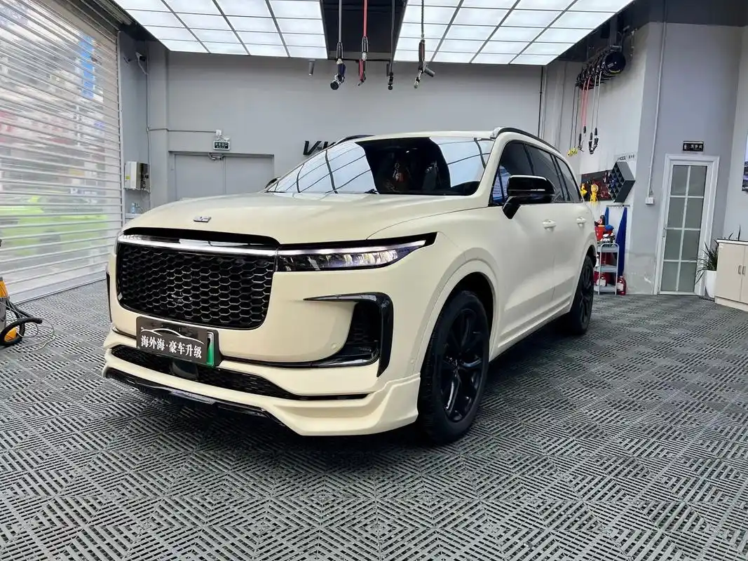 理想one改色之·绸缎沙漠黄黑化幻夜套件.哑面质感绸缎系列改 - 抖音