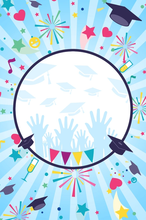 青春毕业季校园毕业晚会海报设计