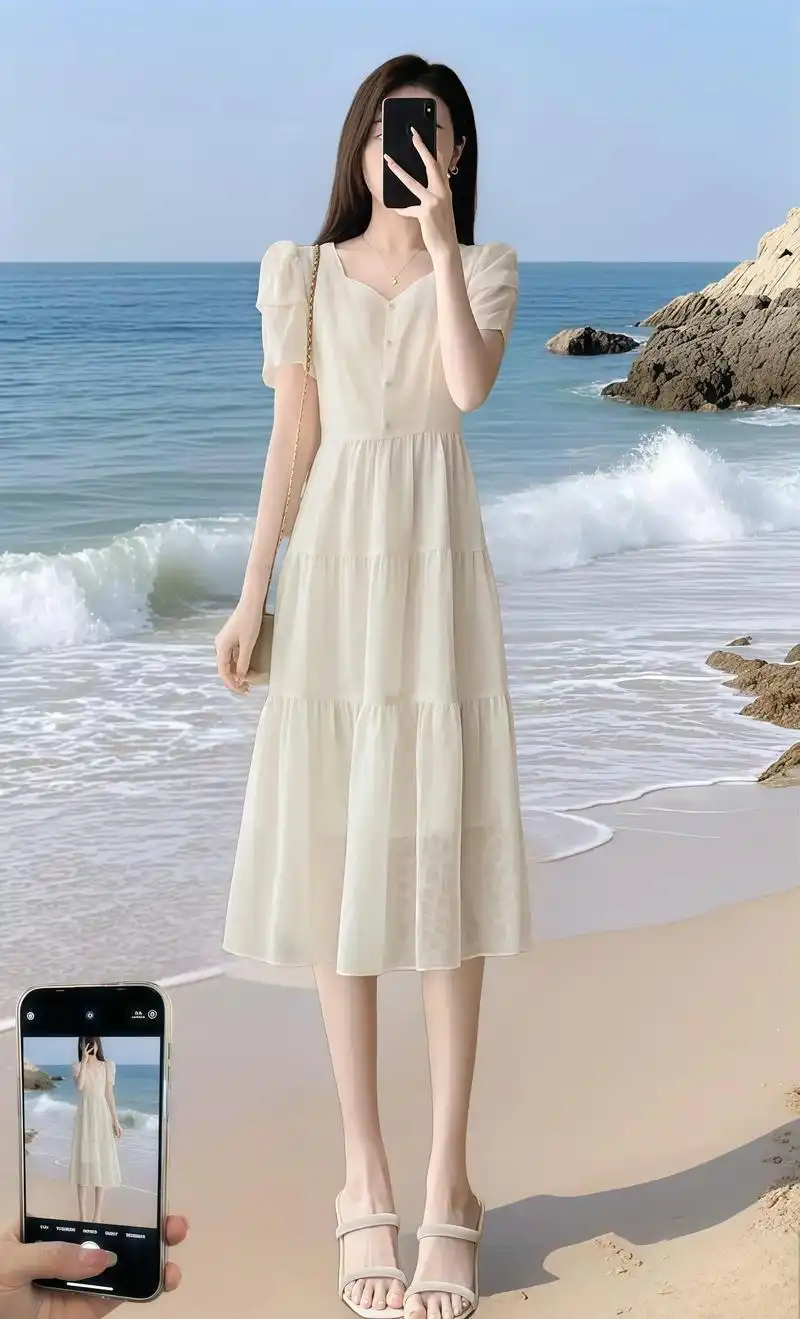 小个子女生还在为夏日穿搭