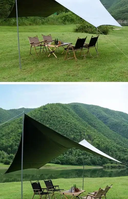 挪客天幕帐篷旗舰同款天幕户外露营帐篷遮阳便携式天幕支撑杆防雨防晒