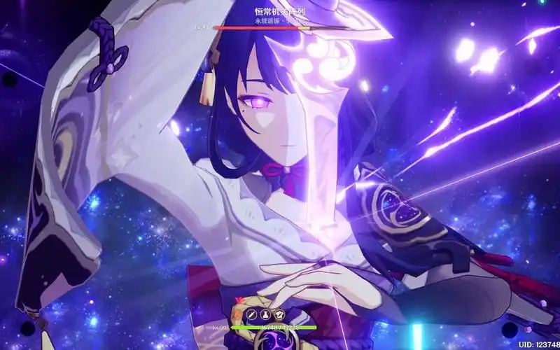 活动作品原神雷神终于突破五十万了