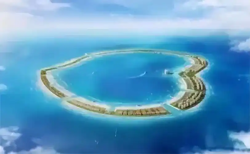 中沙群岛黄岩岛,总面积约150平方公里,南海铁三角最重要一环