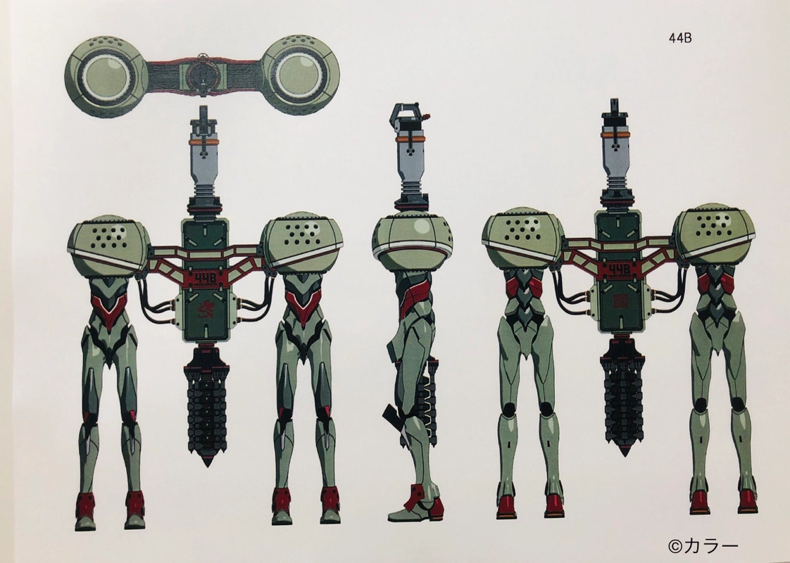 新世纪福音战士新剧场版│▌部分机体设计公开画风别致