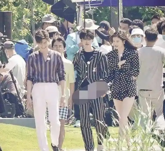 原创跑男8蔡徐坤何穗组合养眼得知程潇的组合粉丝放心了