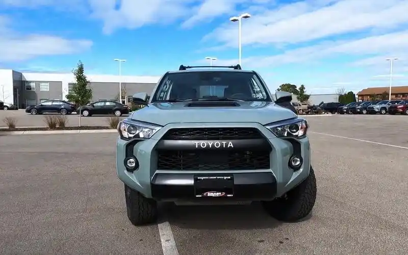 2021 toyota 4runner trd pro lunar rock exterior