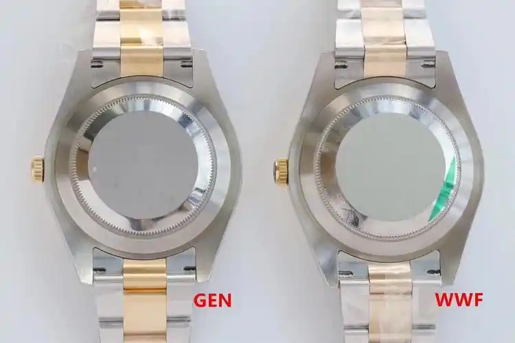 wwf厂高仿劳力士包金日志型41mm真假对比评测 - 高仿手表,复刻表,精仿