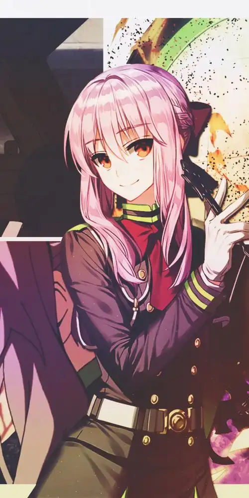 《终结的炽天使》柊筱娅,全面屏壁纸分享,腹黑沙雕会卖萌喜欢吗