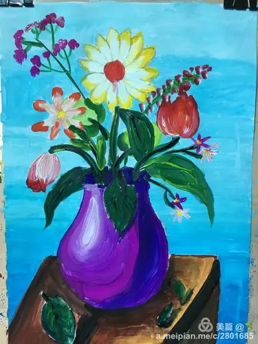 儿童水粉画作品欣赏