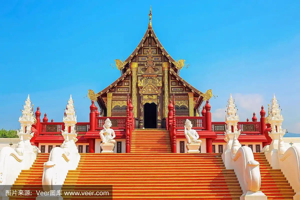 泰国的建筑风格.这就是泰国的艺术.