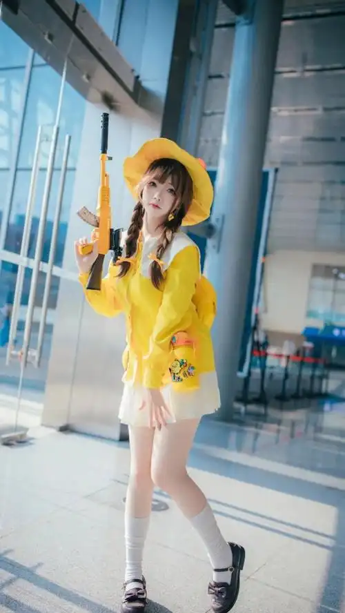 cos:和平精英cos正片@雪晴