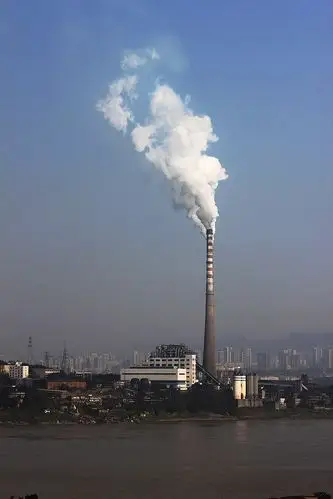 重庆发电厂的烟囱