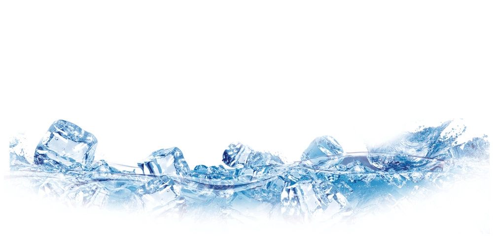 蓝色冰水效果图片