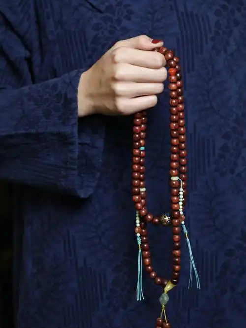 海南黄花梨手持手串佛珠