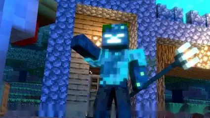 我的世界烦人的村民him分身实力排行榜第二名.战斧him