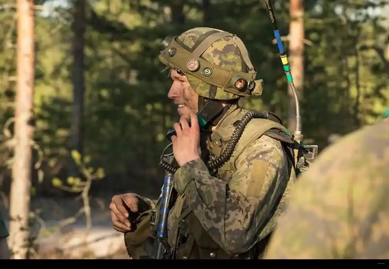 "银箭16"演习中的芬兰陆军图集.