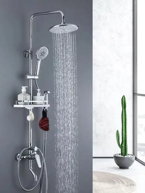 花洒套装家用全铜卫生间浴室淋浴器冷热恒温增压莲蓬喷水龙头