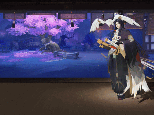 阴阳师# 鬼切新皮肤情.