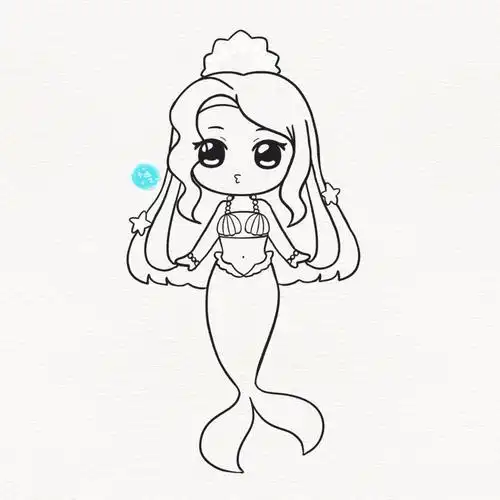 公主简笔画儿童冰雪公主简笔画_简笔画_幼儿园_小朋友_知识_艺术不同