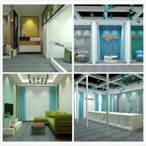 墙饰璀璨,闪耀展会——2018年上海展,七特丽墙布震撼来袭!