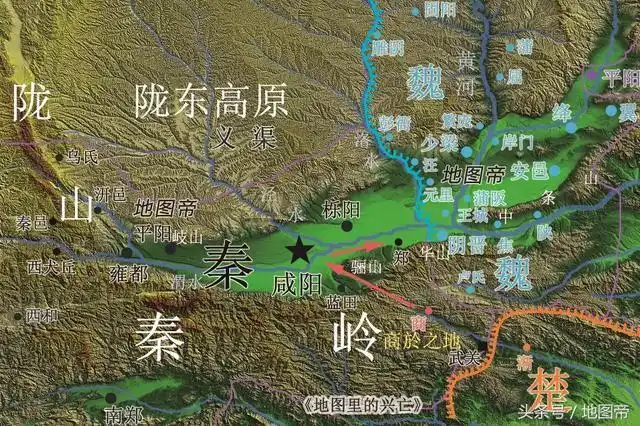 商鞅亲自创造和实施了军国奴隶主义,秦国的青壮年都被拉到军队中,商於