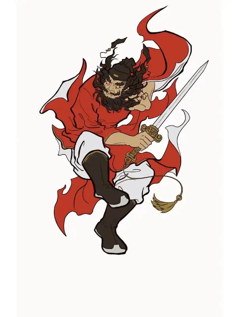 钟馗 其他风格尝试