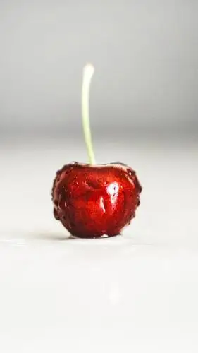 车厘子美味诱人摆拍