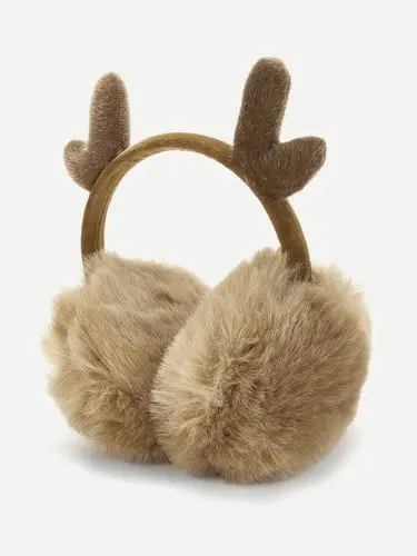kids kids accessories kids earmuffs acrylic acrylic khaki cotton