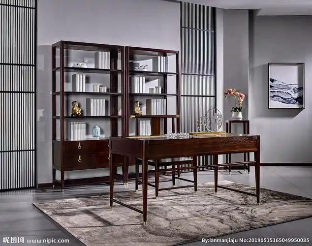 新中式家具背景图片