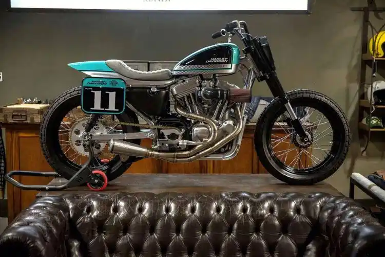 哈雷tracker印象中比较漂亮的泥地车