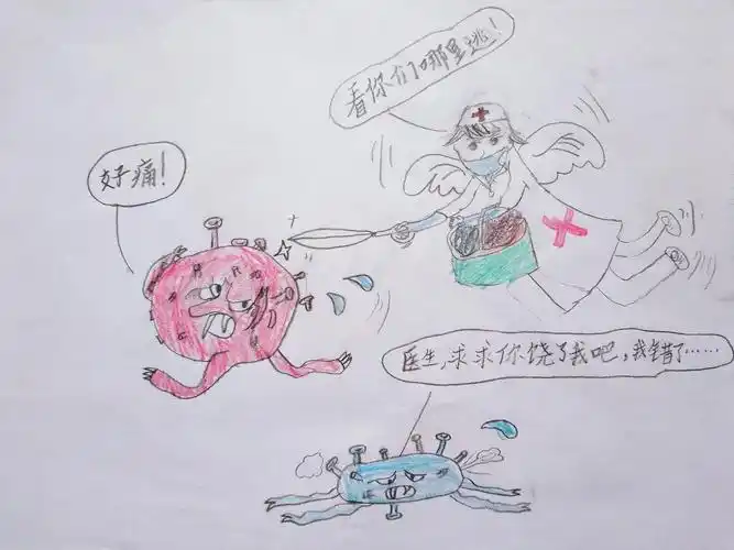 白衣天使与病毒展开殊死搏斗,叫他们无处可藏,跪地求饶!