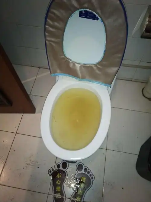 208坐便器堵了