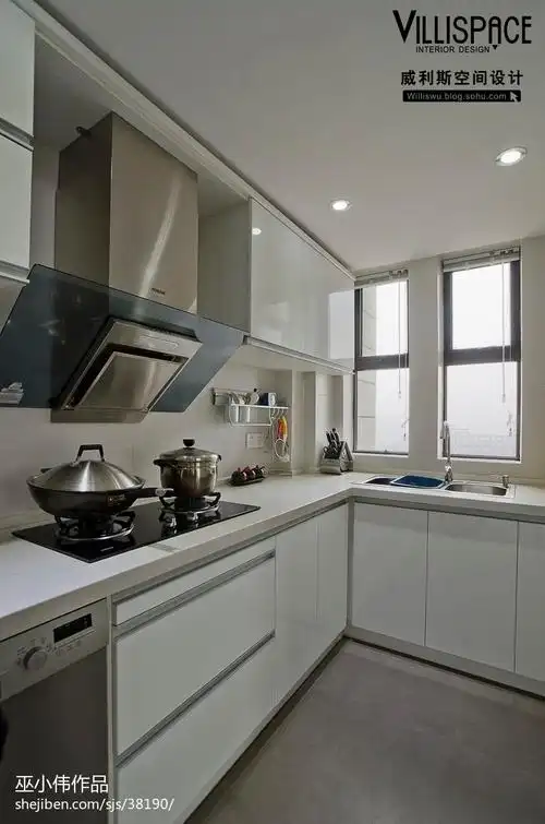 现代厨房整体橱柜装修效果图大全