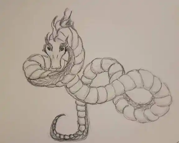 【绘屏教育】西方龙怎么画帅气?一步一步教你画神话中的龙!