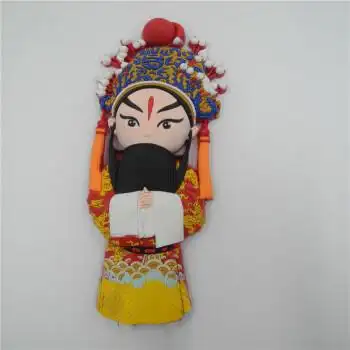 京剧脸谱冰箱贴软磁性贴 中国风送老外特色出国礼品创意贴饰 刘备