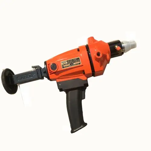 博深手持水钻机黄超人110b 130b 160b调速工程空调钻金刚石钻孔机