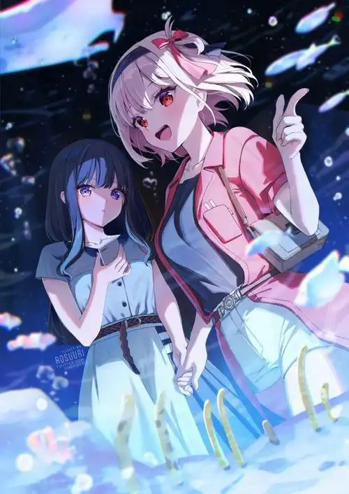 听我说,她很开心的|插画|pixiv_网易订阅