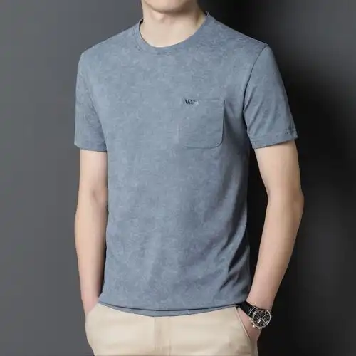 ninpure 美式潮流重磅纯棉夏季宽松男士t恤短袖百搭圆领休闲半袖