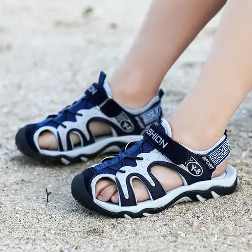 回力童鞋男童运动儿童凉鞋中大2020新款男孩凉鞋