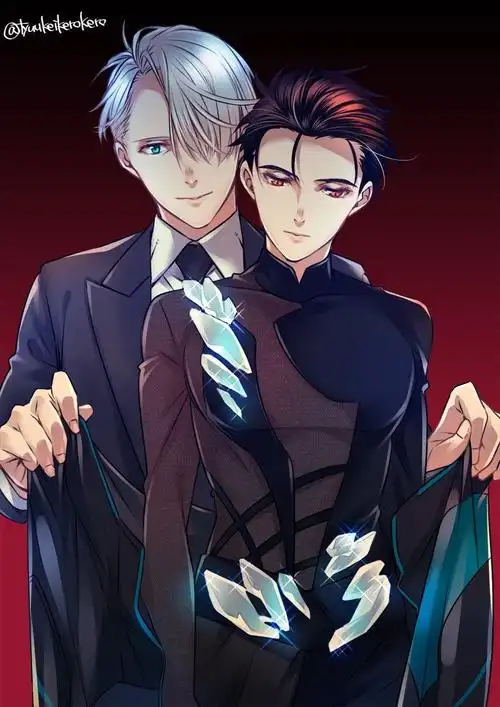 冰上的尤里# 维克托 勇利@米宝misaki