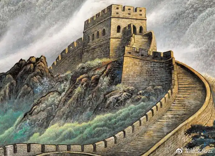 放大20倍后,你才知道人民大会堂的《万里长城》究竟有多美!