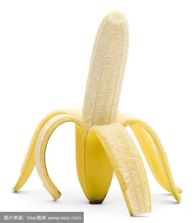 半剥香蕉