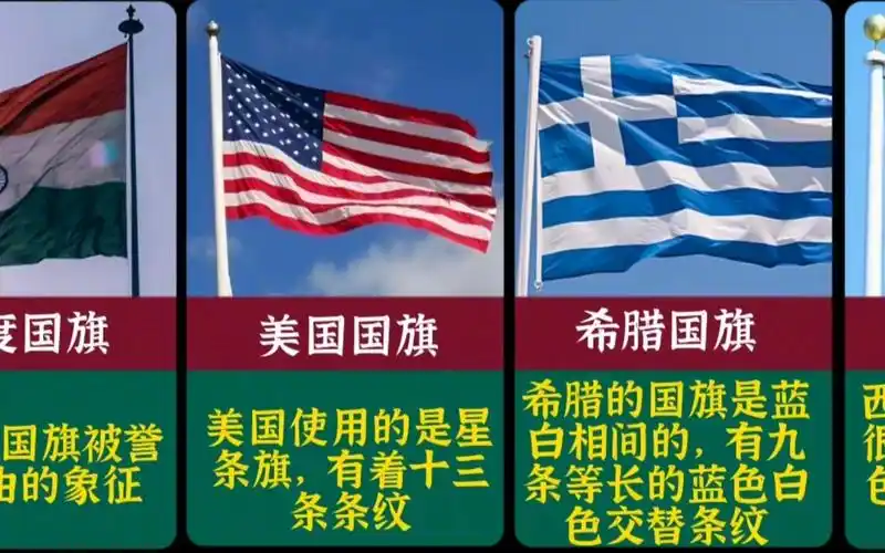 世界上最美的10面旗帜,最美当属我中华人民共和国国旗!