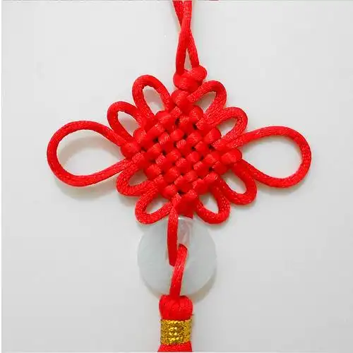 小号玉片中国结挂件中国风手工艺品幼儿园儿童手工diy创意材料